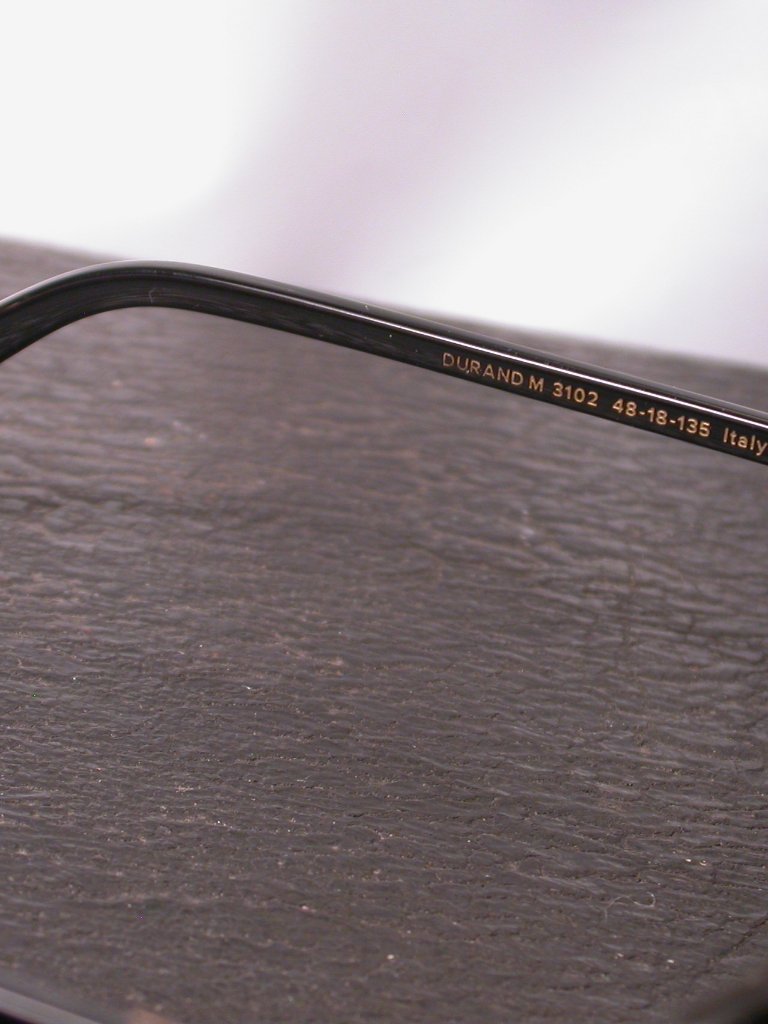 Warby Parker Durand Black And Gold Eyeglasses Frames Italy — image 6 of 8